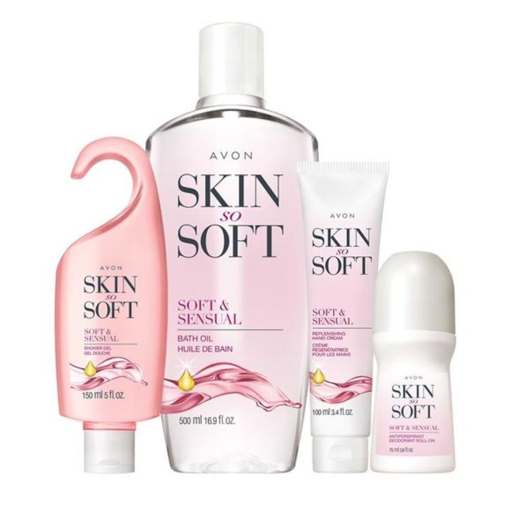 Skin So Soft Soft & Sensual Bath Bundle